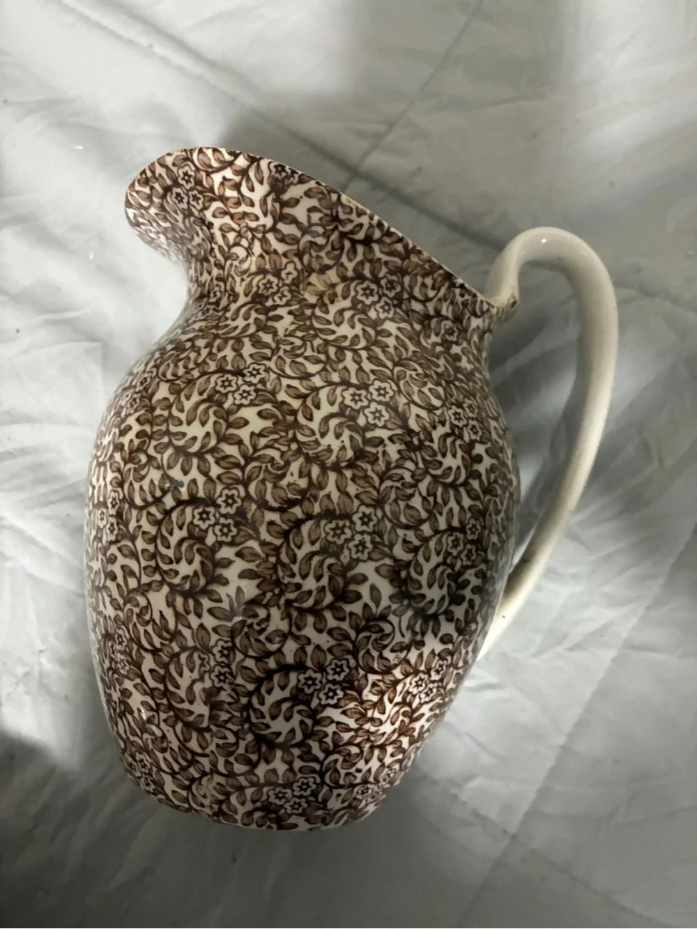 Vintage Pitcher and wash bowl